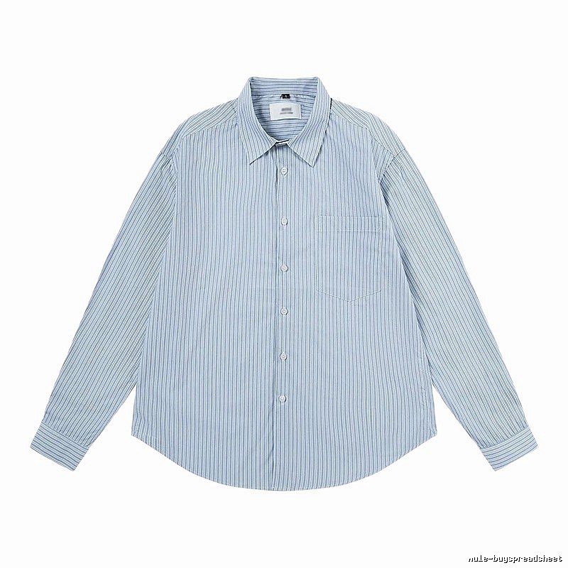 AMI Stripe Minimalist Style Shirt