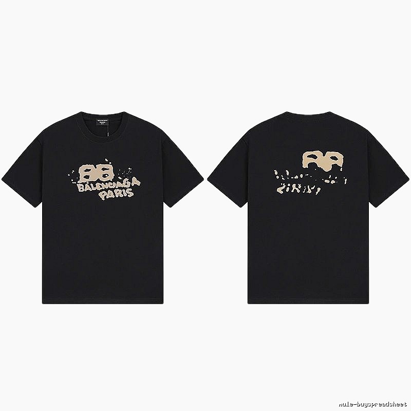 Balenciaga BB Series Black T-shirt