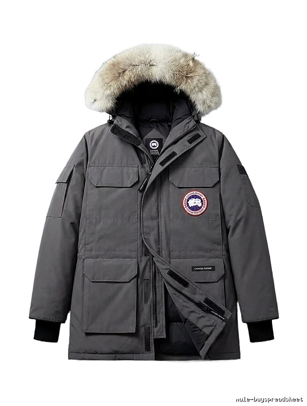 Canada Goose Parka Style Dark Grey Down Jacket