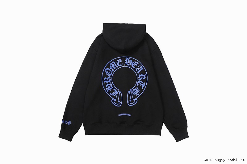Chrome Hearts 2088-97 Black Cross Graphic Hoodie Downtown Style