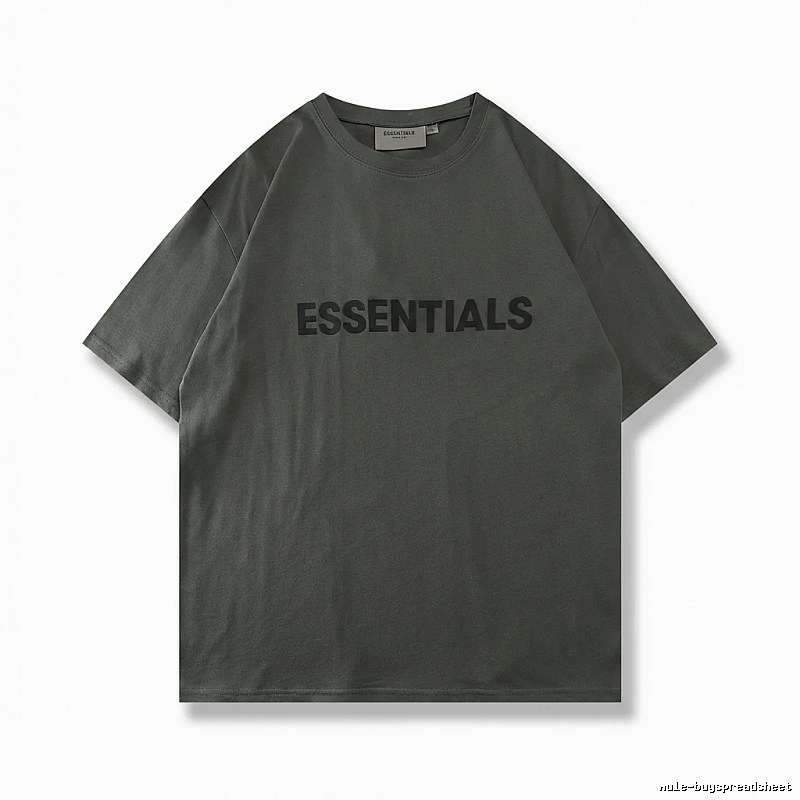 ESSENTIALS Basic Dark Grey T-shirt