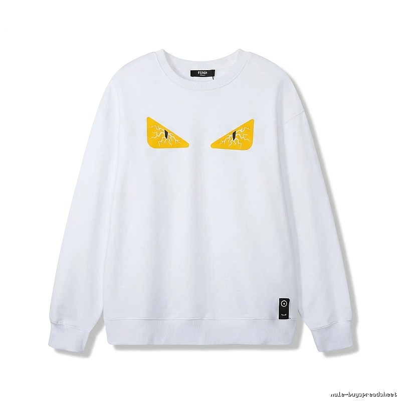 Fendi Little Monster White Sweatshirt