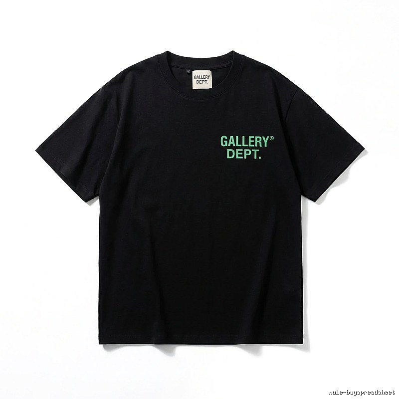 Gallery Dept Minimalist Style Black T-shirt