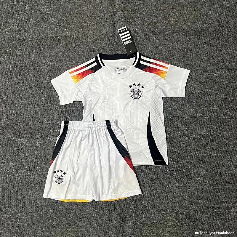 Germany Classic Soccer jersey set White Germany Football for Daily Styling