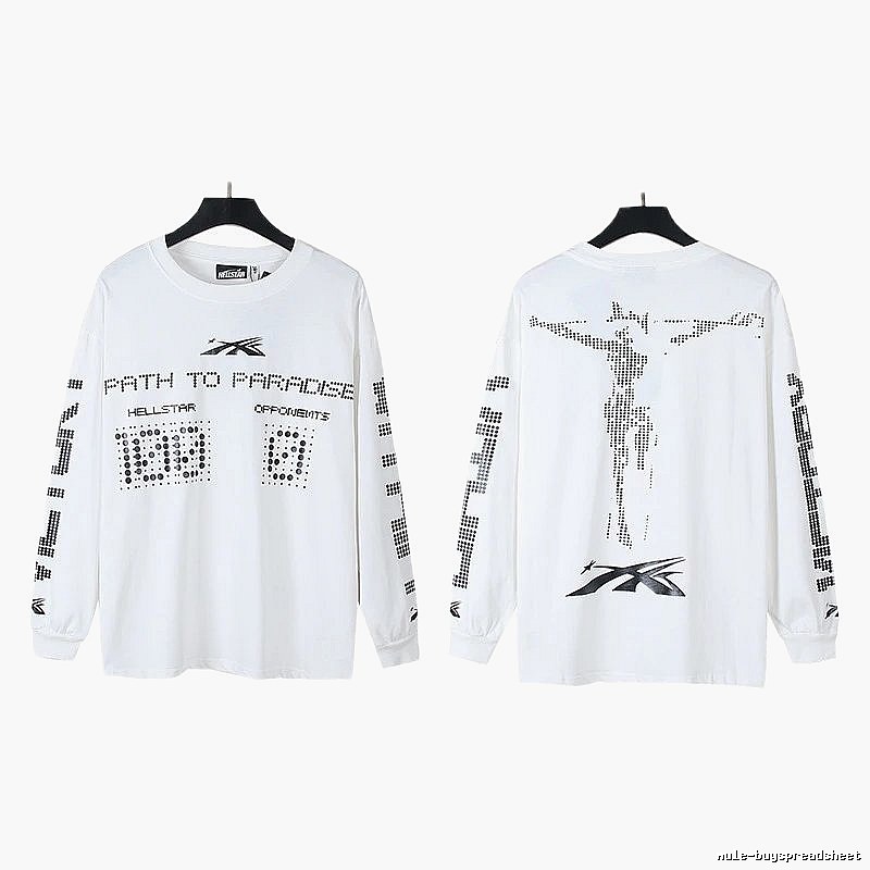 Hellstar religious style white T-shirt