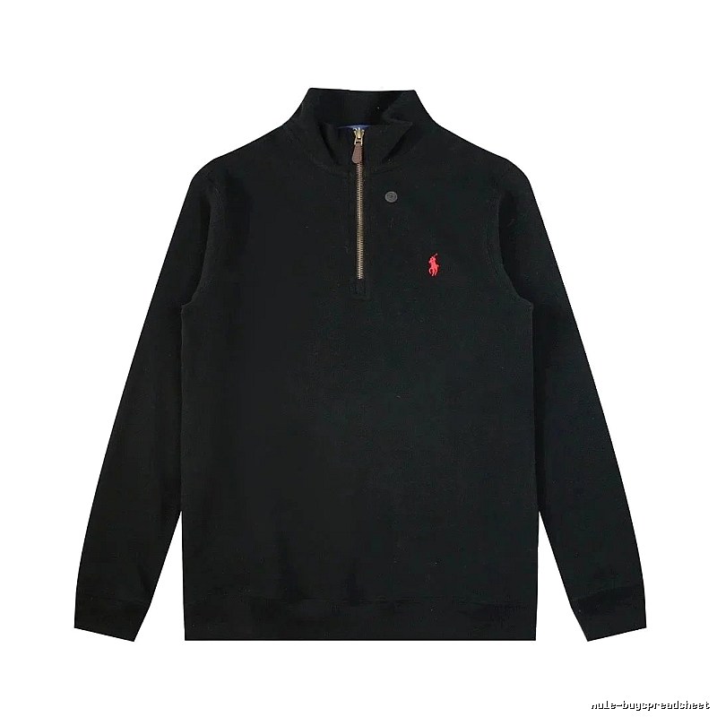 Lacoste Daily Quarter-zip sweatshirt Black Quarter Zip for City Outfits