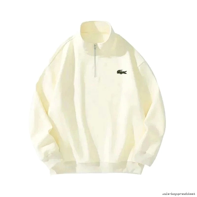 Lacoste Travel Quarter-zip sweatshirt Black Quarter Zip with Modern Look
