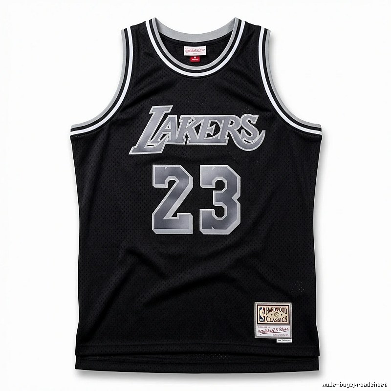 Lakers No. 23 LBJ retro-style jersey