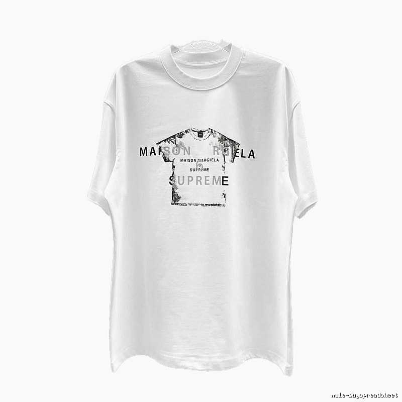 Maison Margiela Co-branded Street Style White T-shirt