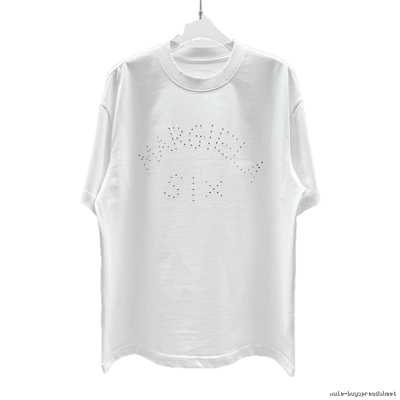 Maison Margiela MM6 Streetwear Style White Short-sleeve T-shirt