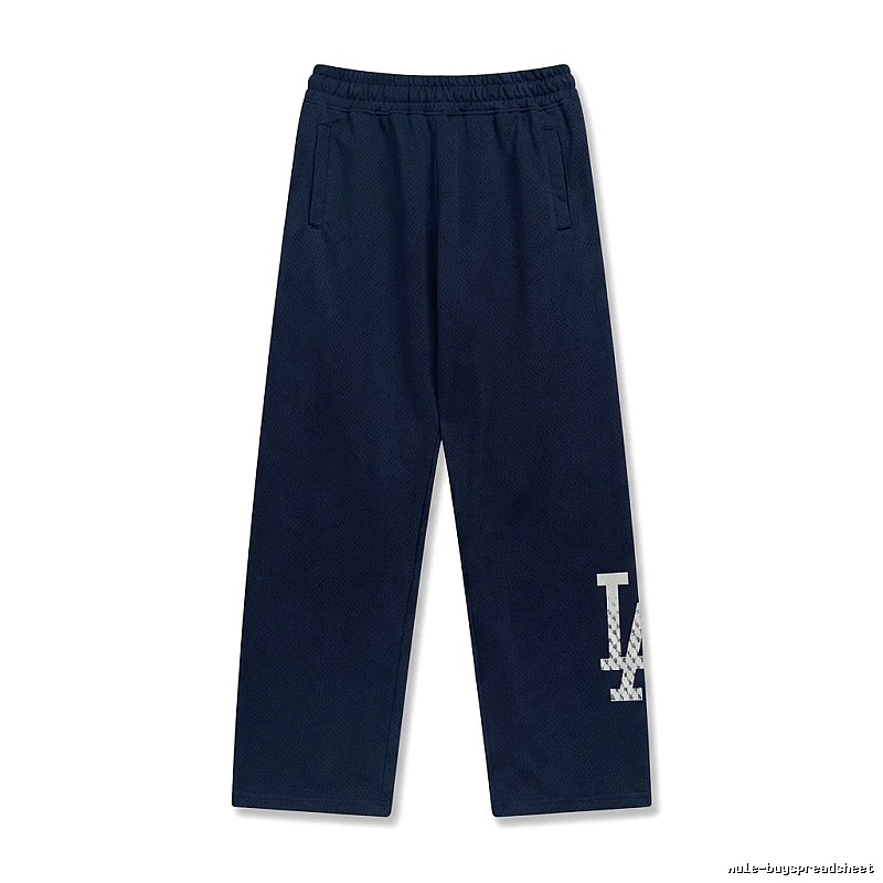 MLB casual style navy blue long pants