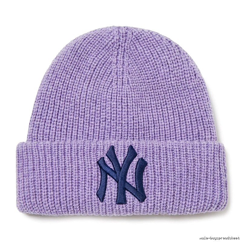 MLB Classic Style Trendy Light Purple Hat