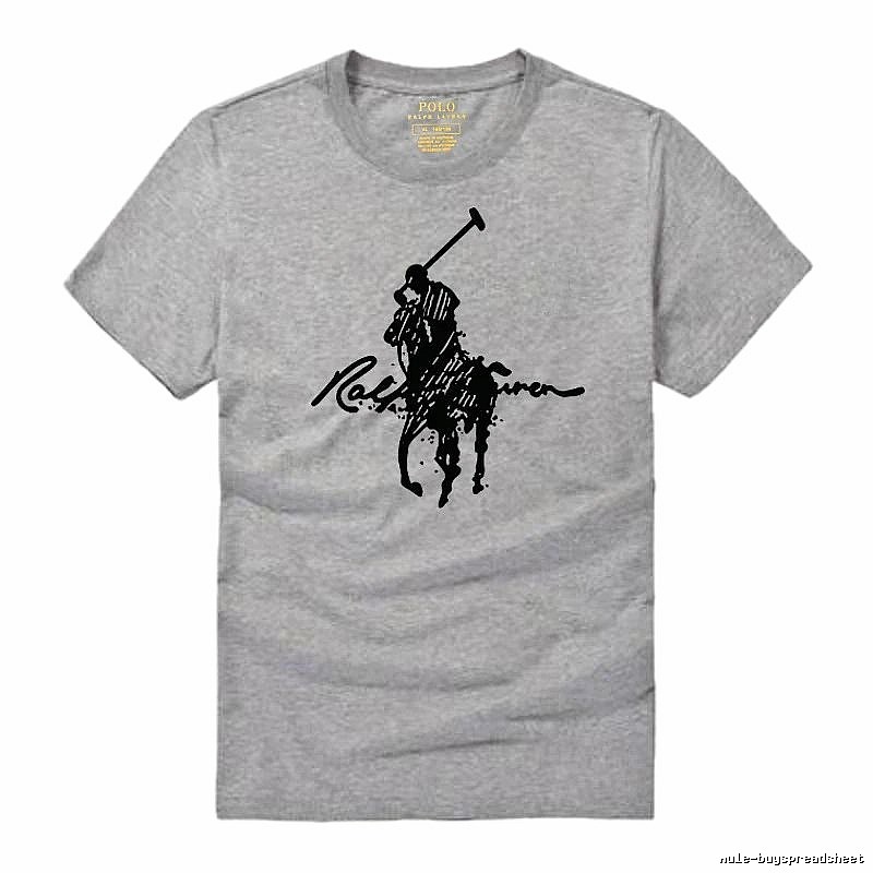 Ralph Lauren Polo Ashy Gray Trendy T-shirt