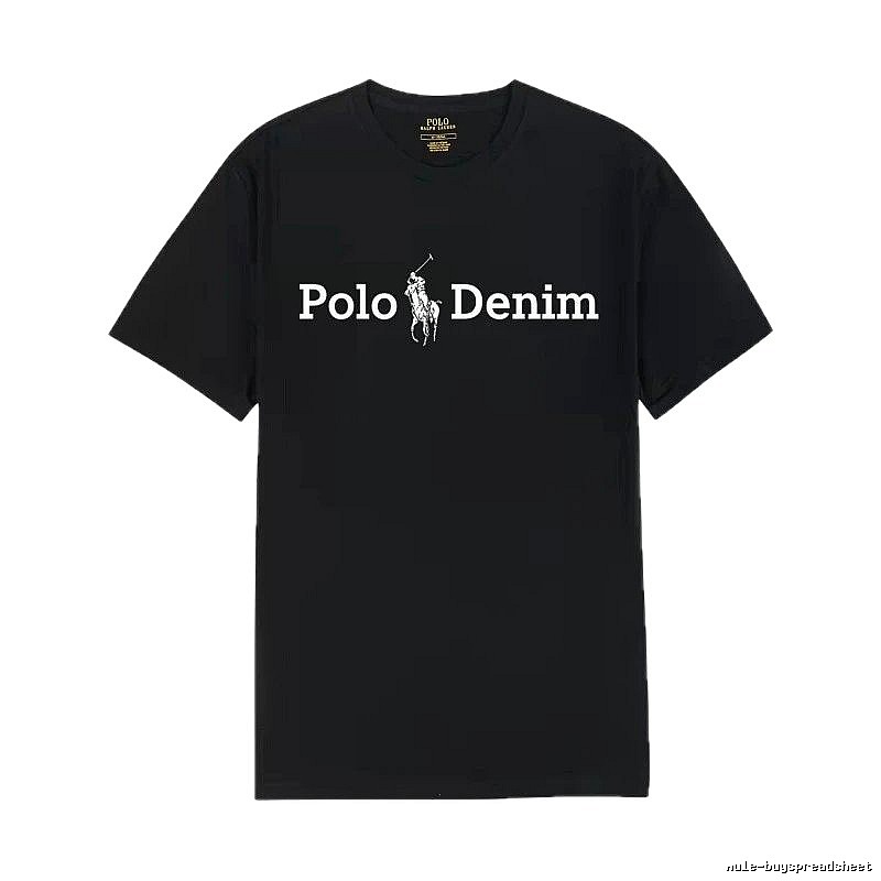 Ralph Lauren Polo Denim Black T-shirt