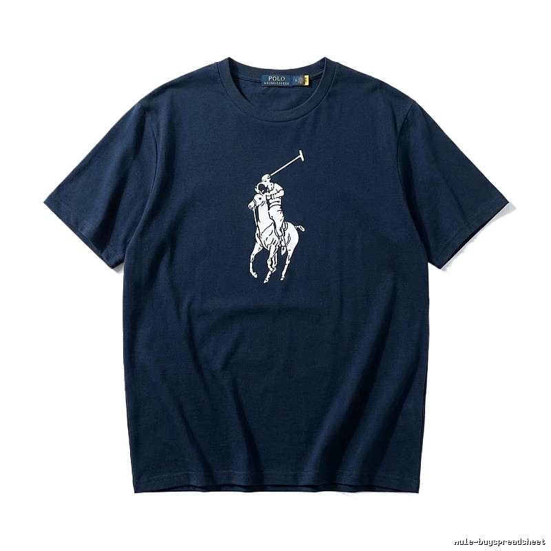 Ralph Lauren Polo Navy Blue Trendy T-shirt
