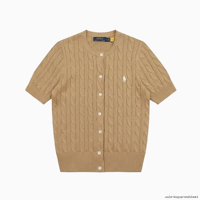 Ralph Lauren Polo Retro Brown Cardigan
