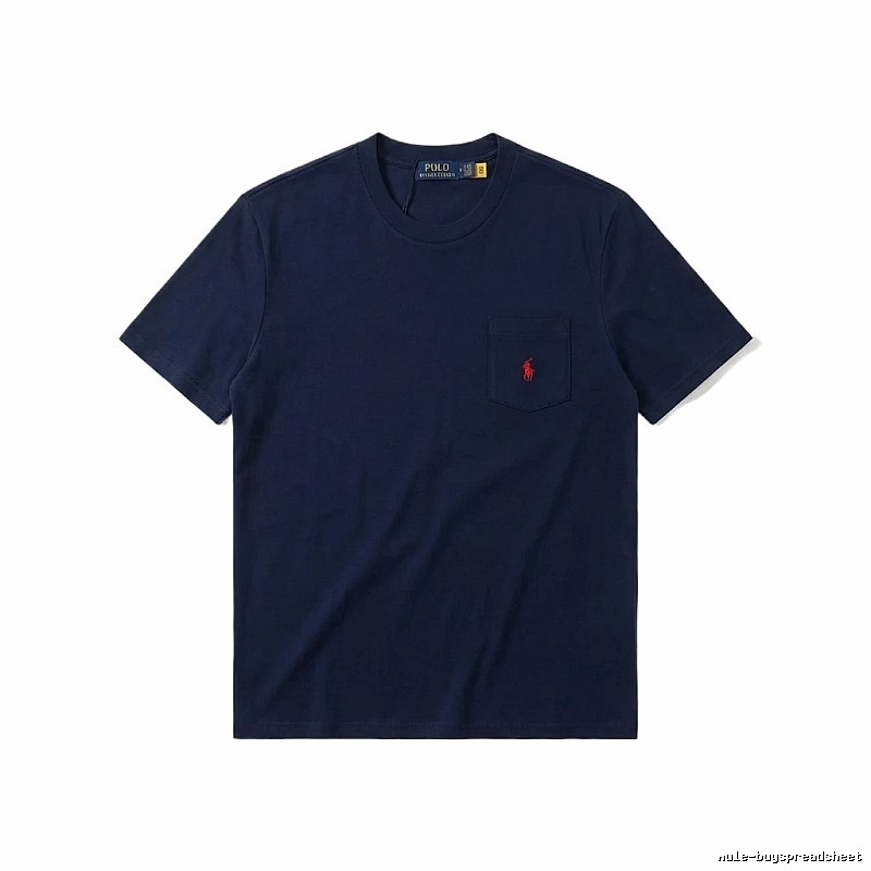 Ralph Lauren Polo simple navy blue T-shirt