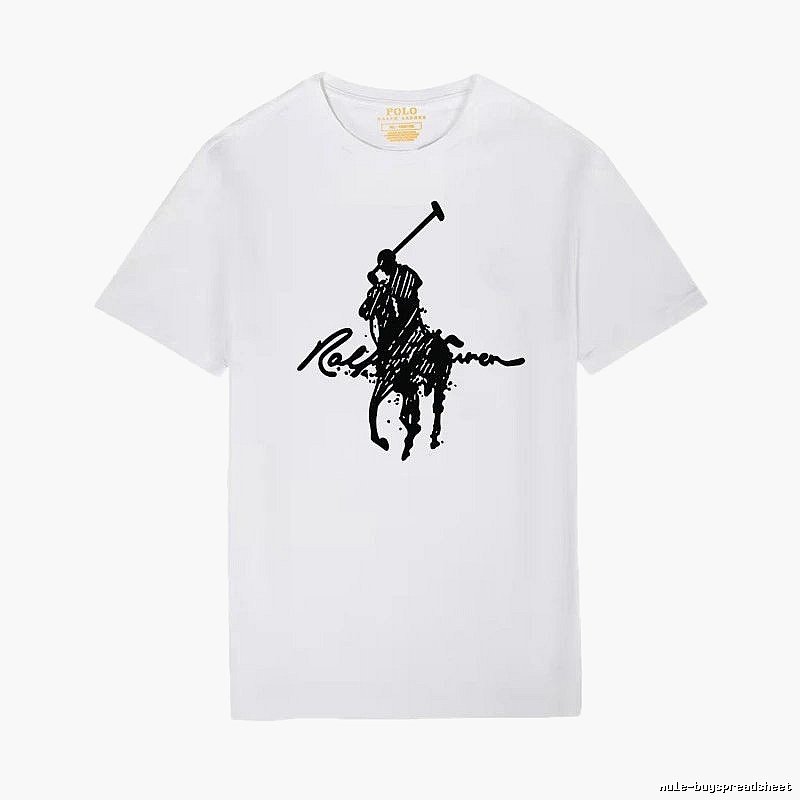 Ralph Lauren Polo-style white T-shirt