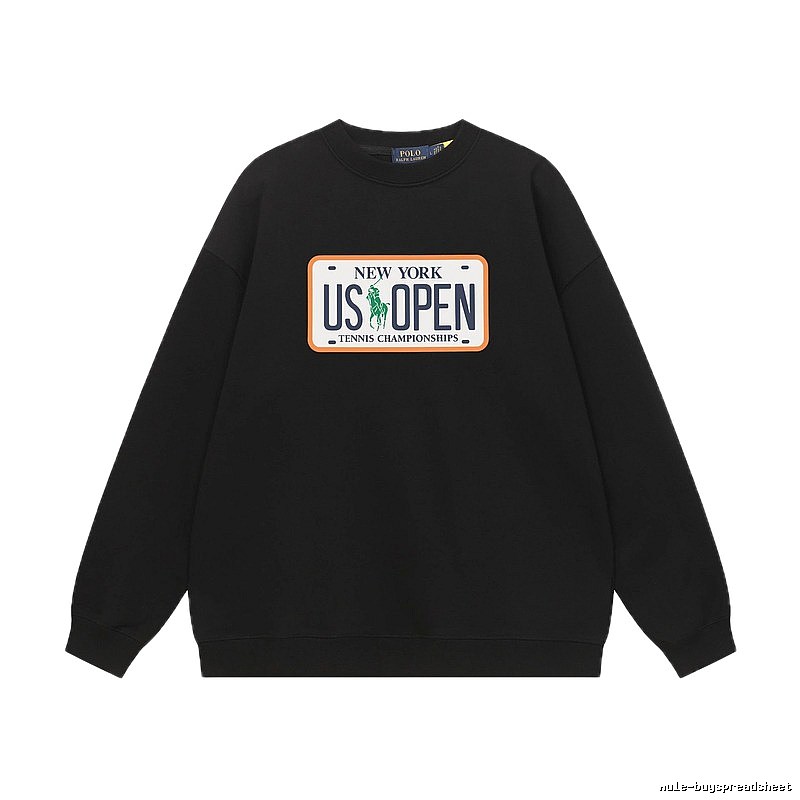 Ralph Lauren US OPEN Black Sweatshirt
