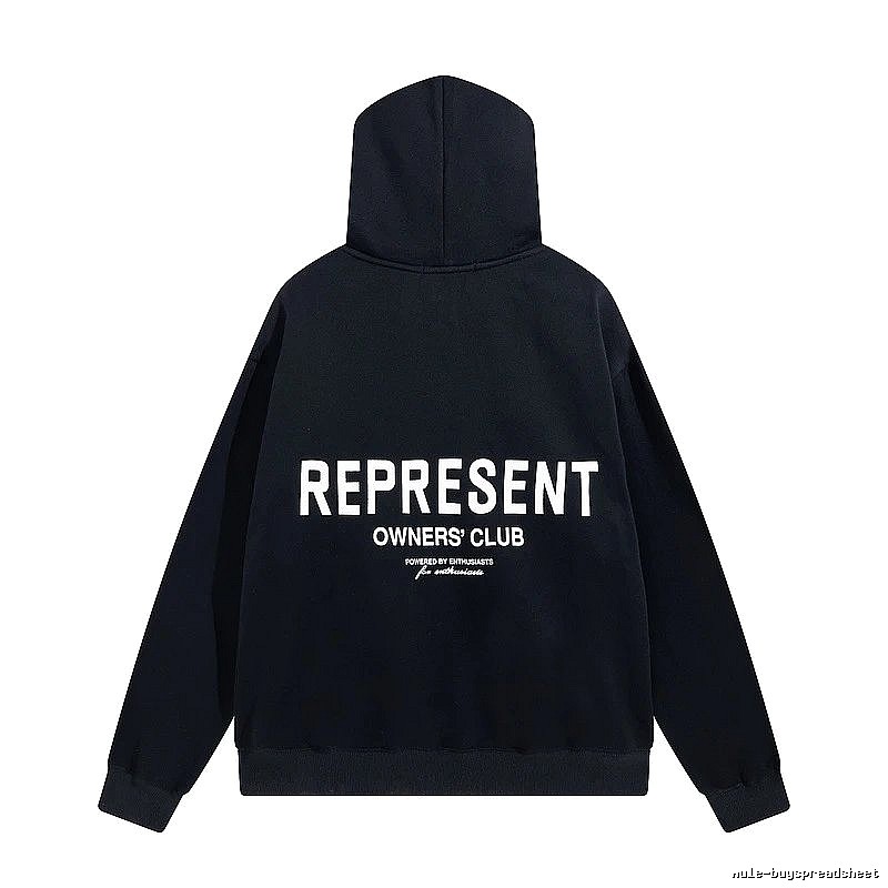 Represent Classic Owners Club hoodie Navy Large Represent for Daily Styling