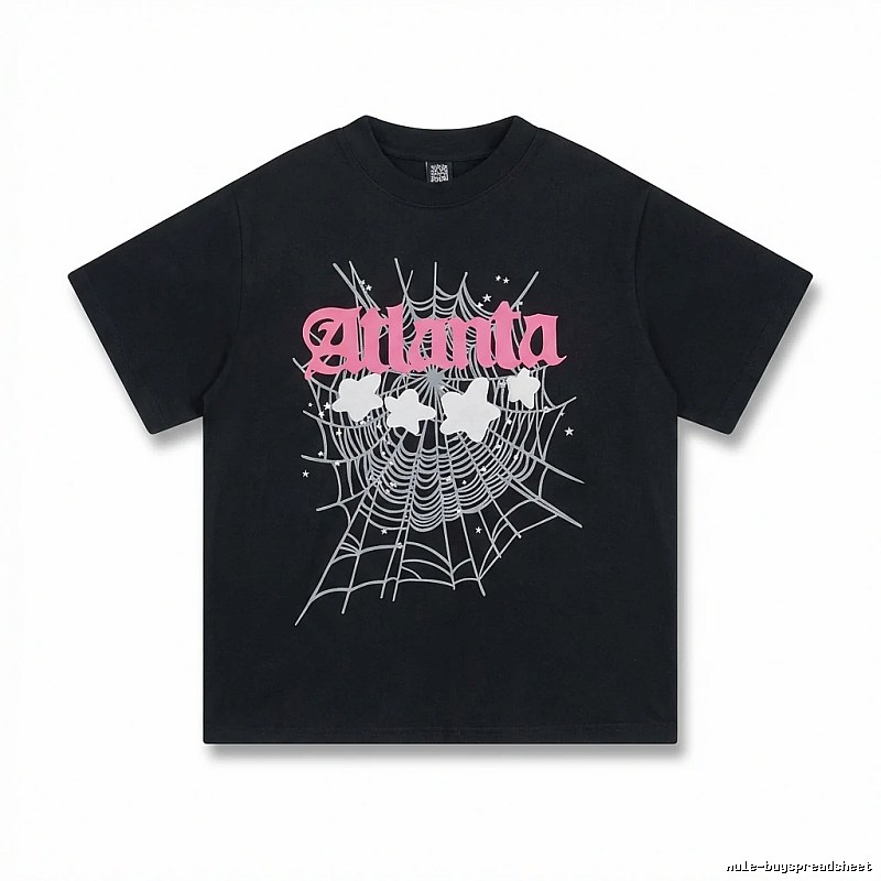 Sp5der Atlanta Black T-shirt