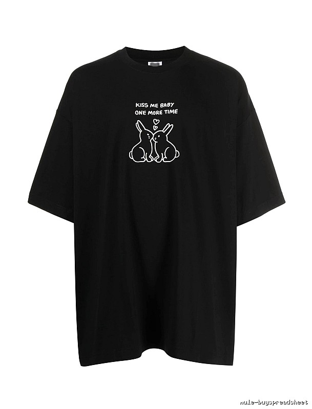 Sport Statement graphic T-shirt Black Colorful Lucky for Warm Weather