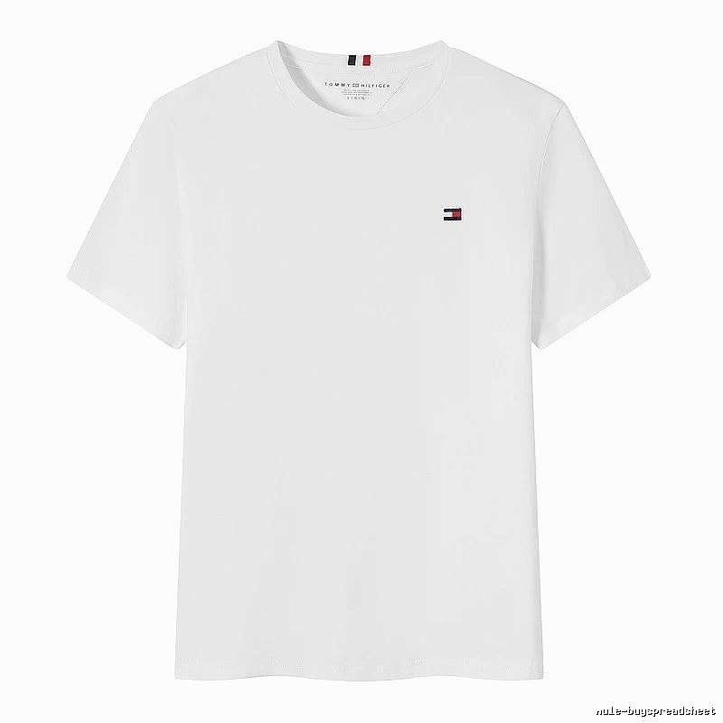 Tommy Hilfiger White Logo T-Shirt Travel Styling