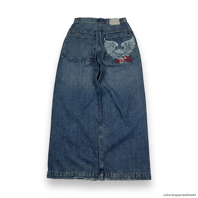 Y2K Trendy Cool Denim Skirt